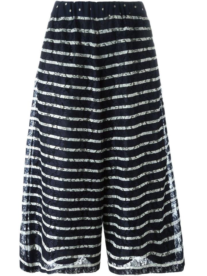 Antonio Marras Striped Lace Culottes