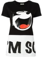 Iceberg I M So Felix Print T-shirt, Women's, Size: 42, Black, Cotton
