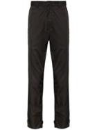 Prada Velcro Cuff Cropped Trousers - Black