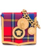 Versace Plaid Belt Bag - Blue