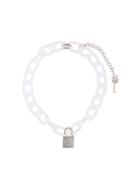 Mm6 Maison Margiela Transparent Chain Necklace