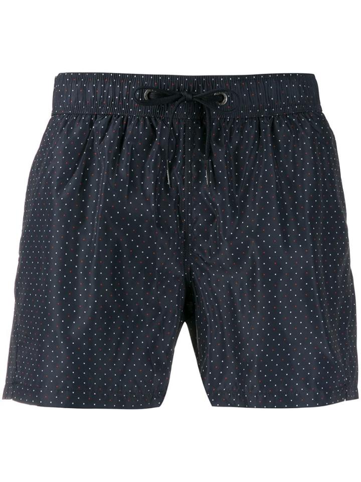 Rrd Polka Dot Swimming Shorts - 60 Navy
