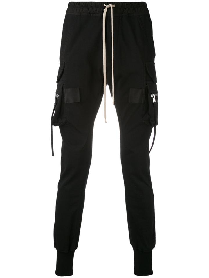 Rick Owens - Cargo Joggers - Men - Cotton - 54, Black, Cotton