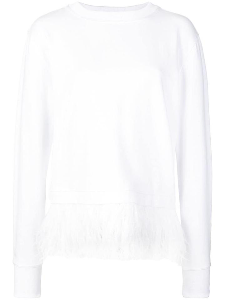 Robert Rodriguez Studio Helena Feathered Sweatshirt - White