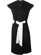 Each X Other Contrast Belted Dress