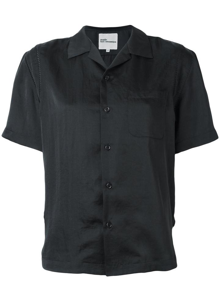 Comme Des Garçons Noir Kei Ninomiya Short Sleeve Skirt, Women's, Size: Xs, Black, Polyester