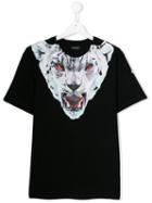 Marcelo Burlon County Of Milan Kids Teen Graphic Leopard Print T-shirt
