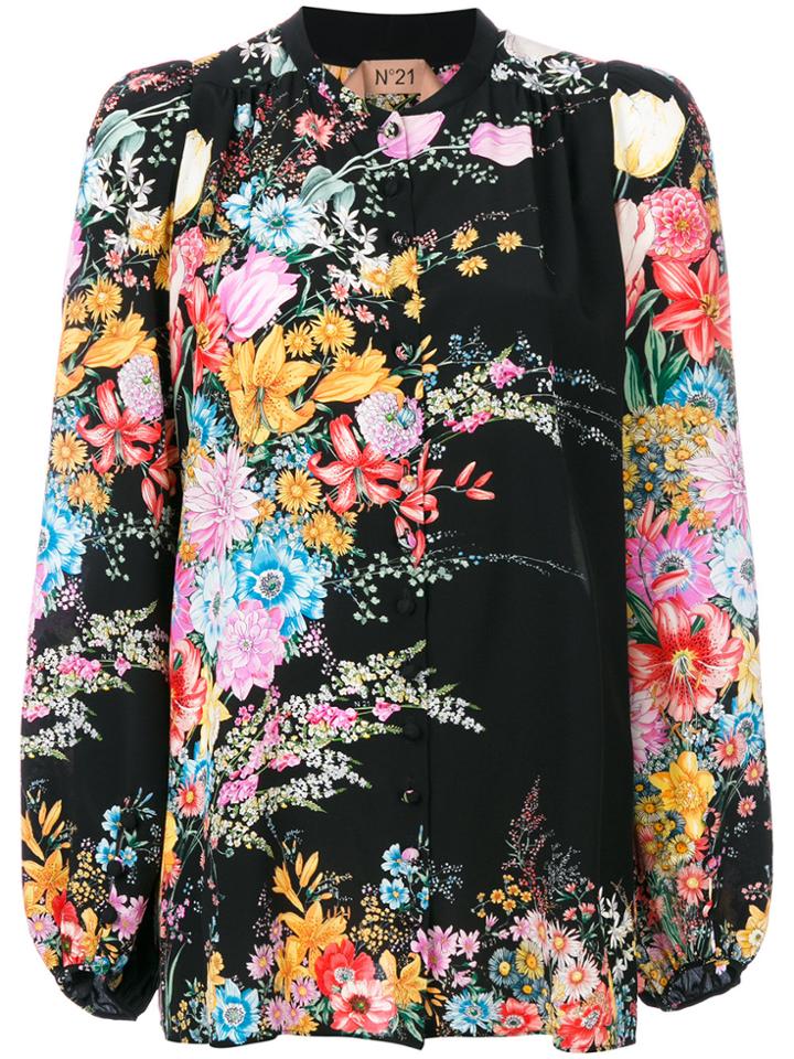No21 Floral Print Shirt - Multicolour