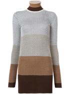 Missoni Colour Block Jumper - Brown