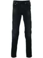 Neil Barrett - Biker Jeans - Men - Cotton/elastodiene - 34, Black, Cotton/elastodiene