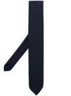 Lardini Pointed Tip Tie - Blue