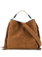 Ermanno Scervino Fringed Tote Bag - Brown