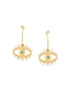 Eye M By Ileana Makri Mermaid's Eyes Earrings - Gold
