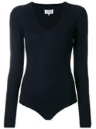 Maison Margiela - Long-sleeved Body - Women - Nylon/spandex/elastane - 40, Black, Nylon/spandex/elastane