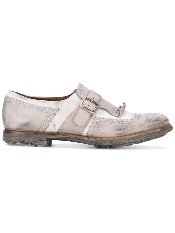Church's Shanghai W Monk Strap Shoes - Grey