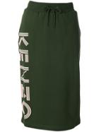 Kenzo Paris Midi Skirt - Green