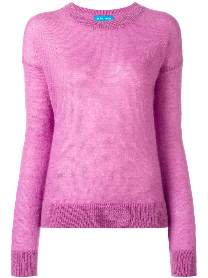 Mih Jeans Inka Jumper, Size: Medium, Pink/purple, Mohair/wool/polyamide