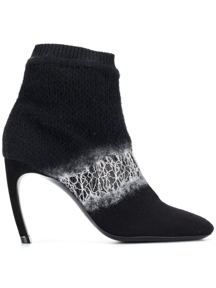 Nicholas Kirkwood Kim Sock Ankle Boot - Black