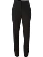 Alexander Wang Zip Detail Slim Fit Trousers, Women's, Size: 6, Black, Wool