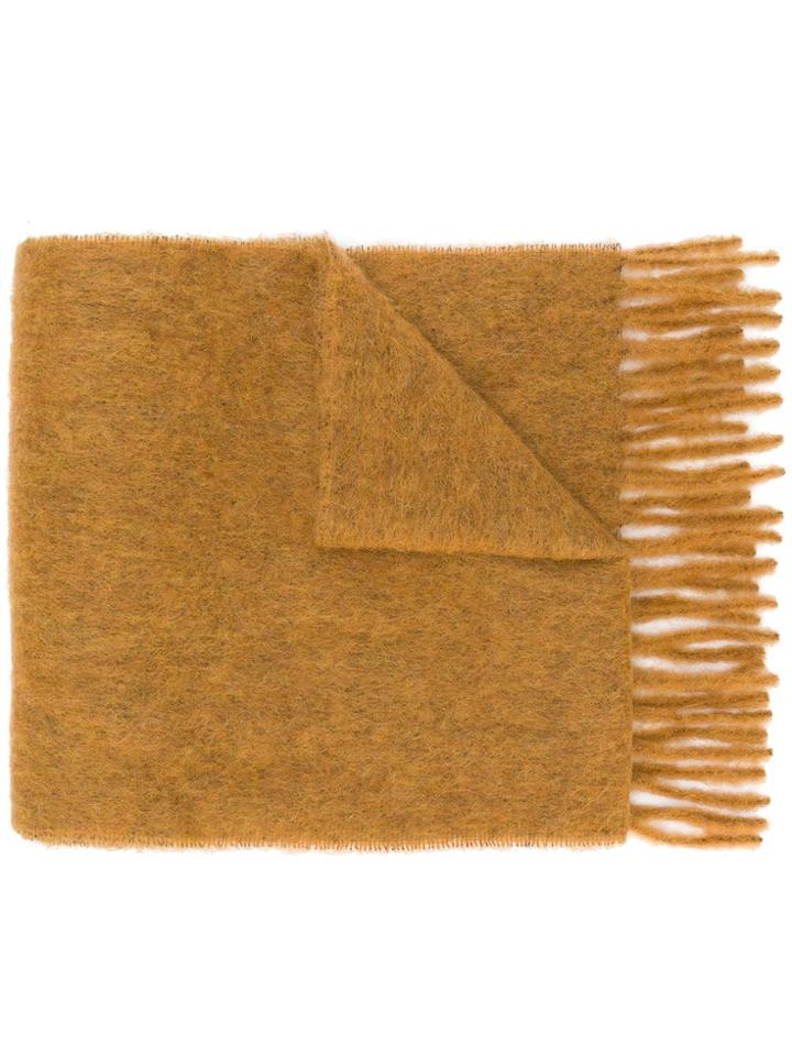 Forte Forte Knitted Scarf - Nude & Neutrals