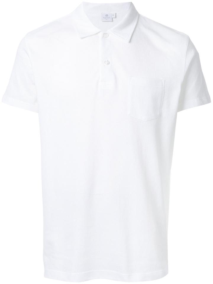 Sunspel Classic Polo Shirt - White