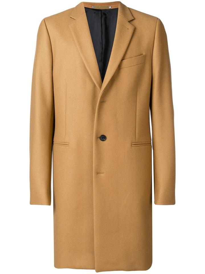Ps By Paul Smith Single-breasted Coat - Brown