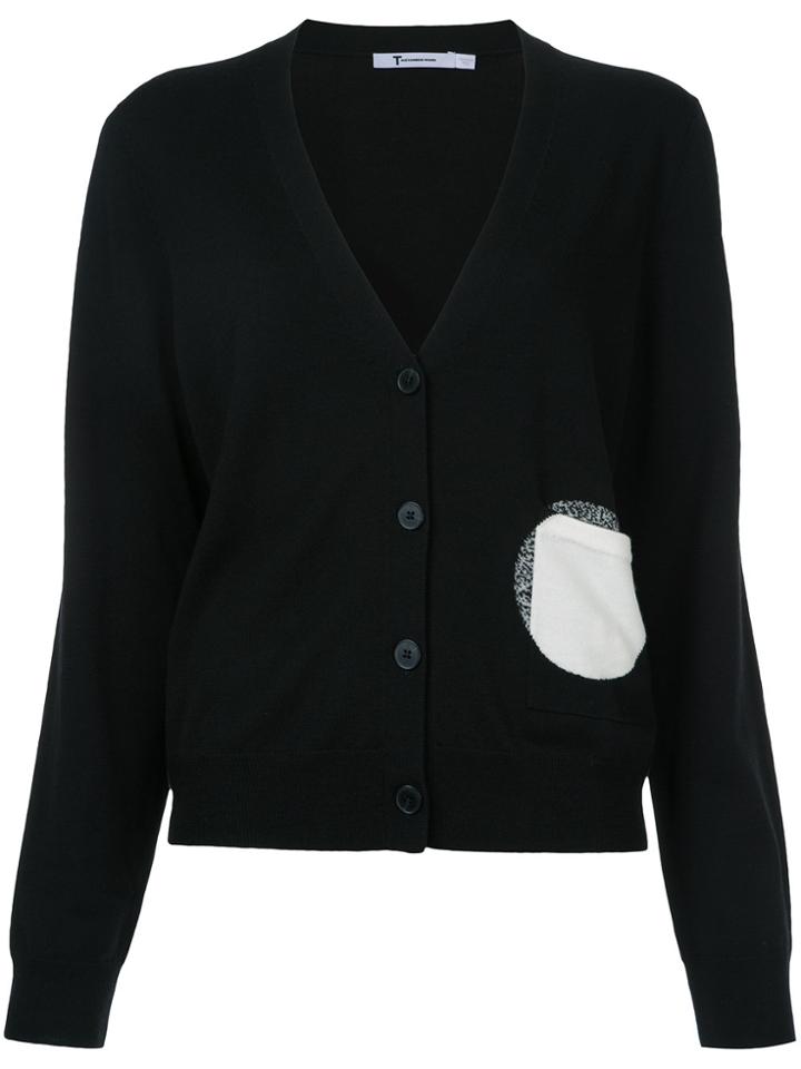 T By Alexander Wang Buttoned Cardigan - Black