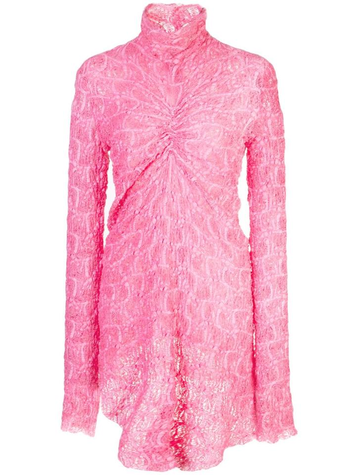 Sies Marjan Willie Lace Ruched Top - Pink