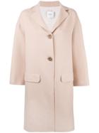 Agnona Midi Coat - Nude & Neutrals