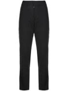 Josie Natori High-waist Embroidered Trousers - Black