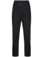 Josie Natori High-waist Embroidered Trousers - Black