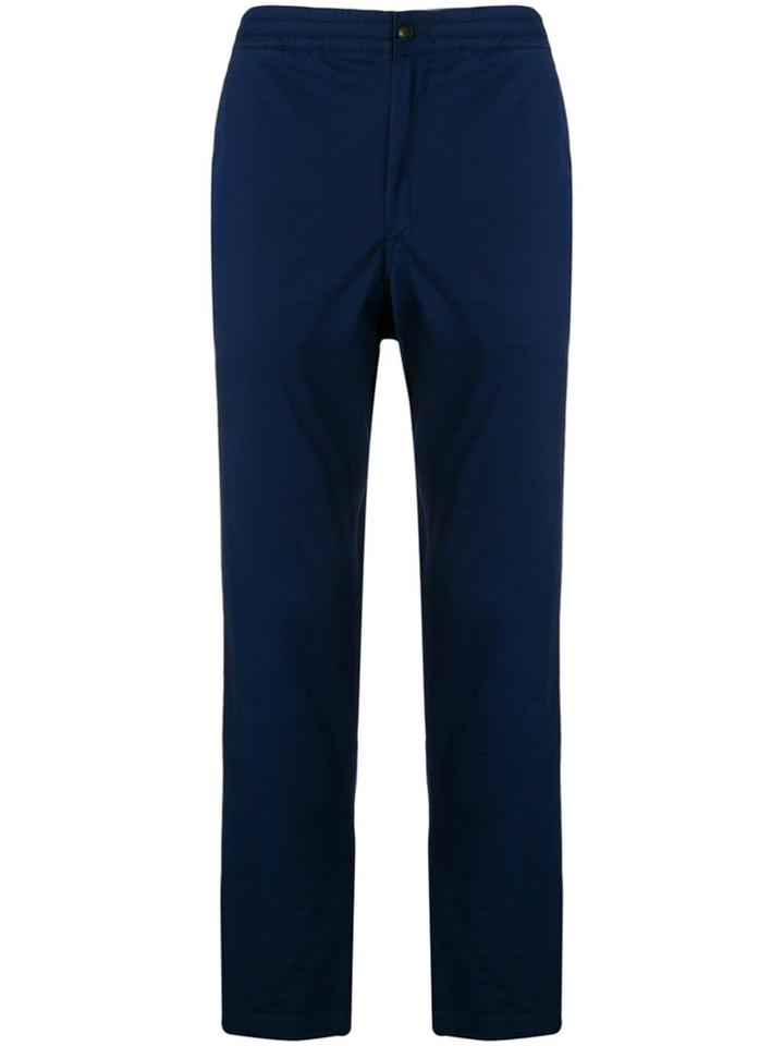 Polo Ralph Lauren Embroidered Logo Trousers - Blue
