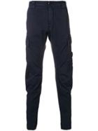 Cp Company Cargo Lens Tapered Trousers - Blue