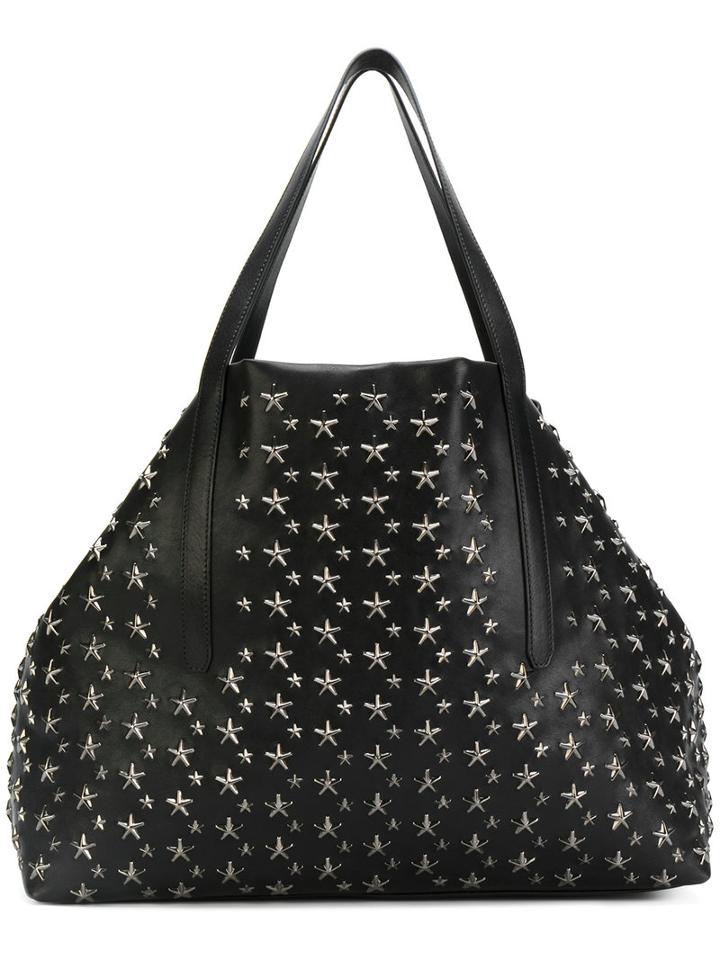 Jimmy Choo - Pimlico Tote - Men - Calf Leather/metal - One Size, Black, Calf Leather/metal