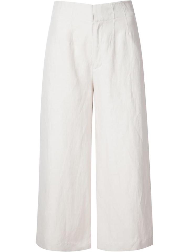 Derek Lam 10 Crosby Cropped Palazzo Pants