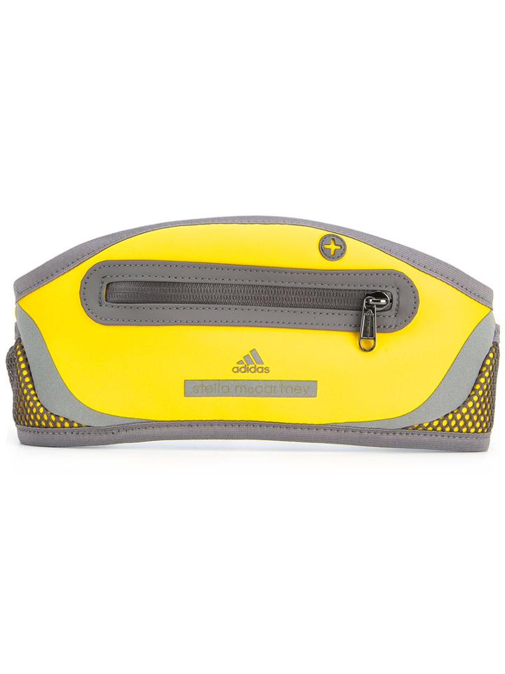 Adidas By Stella Mccartney Pocket Sports Belt, Women's, Yellow/orange, Polyester