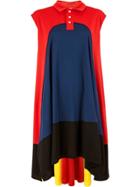 Koché Colour-block Midi Dress - Multicolour