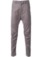 Julius Drop Crotch Motorcycle Trousers, Men's, Size: Iv, Grey, Polyurethane/cashmere/wool