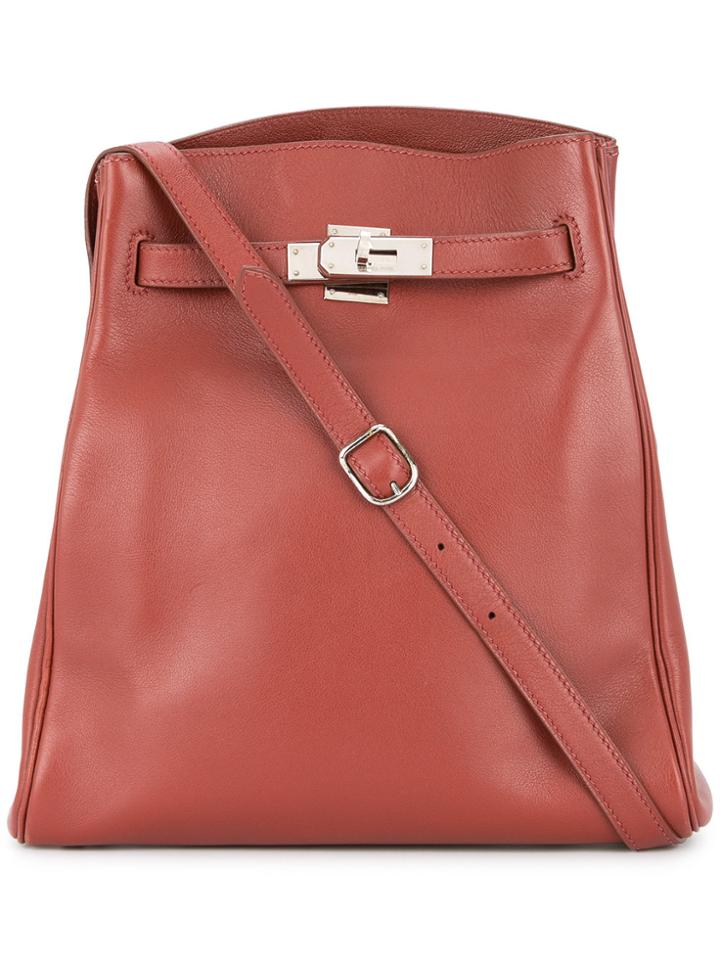 Hermès Vintage Kelly Sport Mm Shoulder Bag - Brown