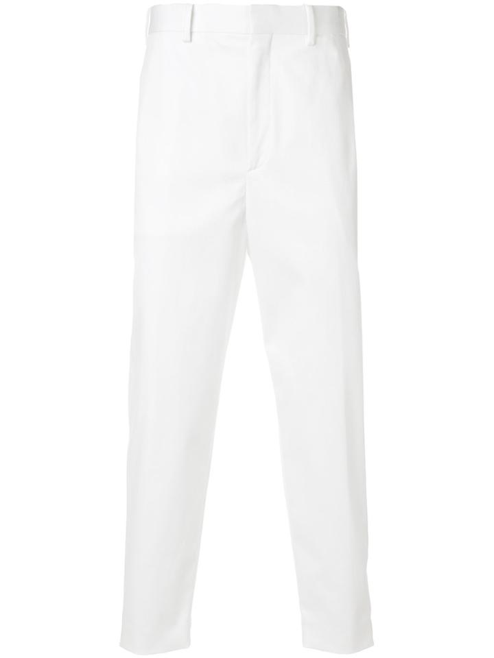 Neil Barrett Slim Trousers - White