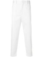 Neil Barrett Slim Trousers - White