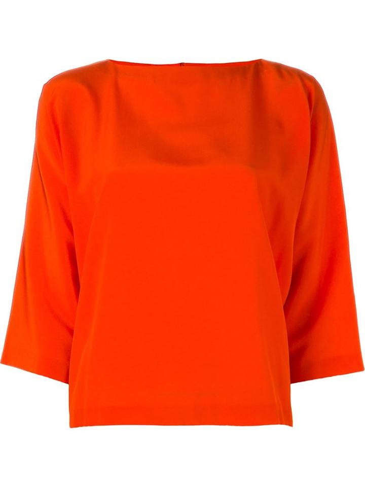 Daniela Gregis Three Quarter Sleeves Blouse