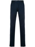 Emporio Armani Regular Chino Trousers - Blue