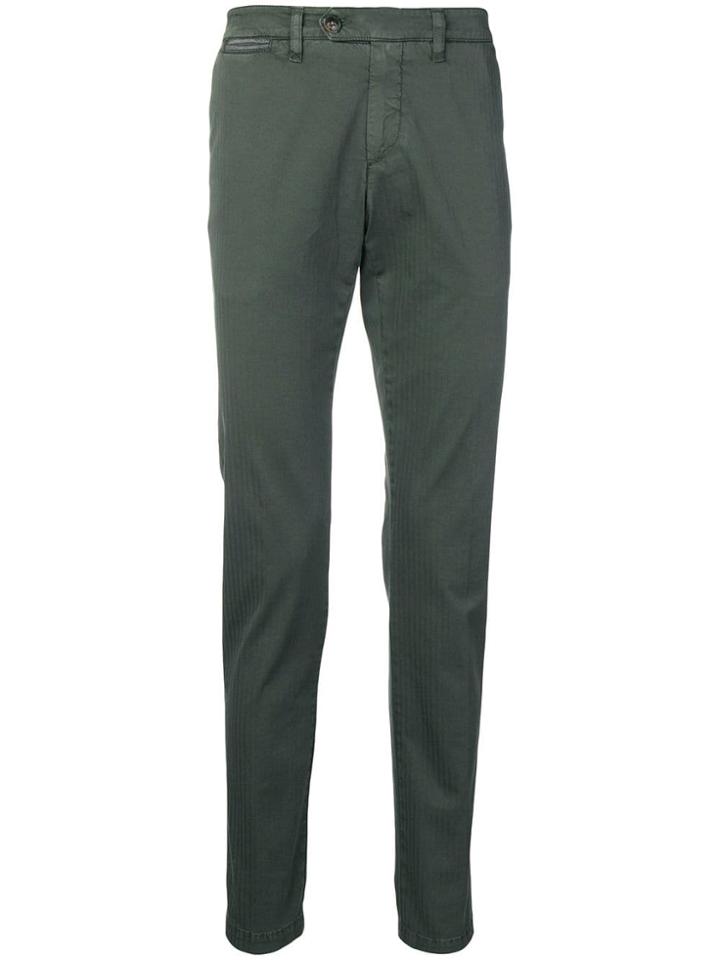 Eleventy Straight-leg Trousers - Green