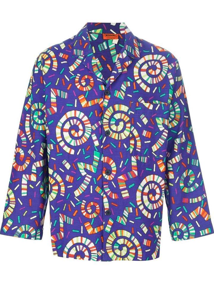 Missoni Vintage Retro Print Top