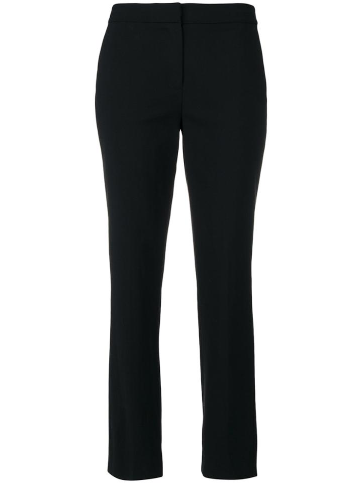 Dvf Diane Von Furstenberg Straight-leg Trousers - Black