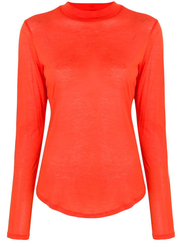 Closed Classic Fitted Sweater - Yellow & Orange