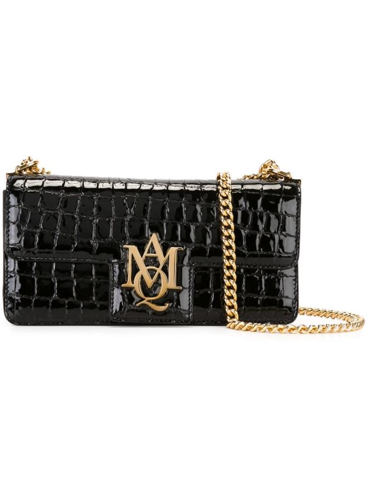 Alexander Mcqueen 'insignia' Clutch Satchel