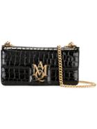 Alexander Mcqueen 'insignia' Clutch Satchel