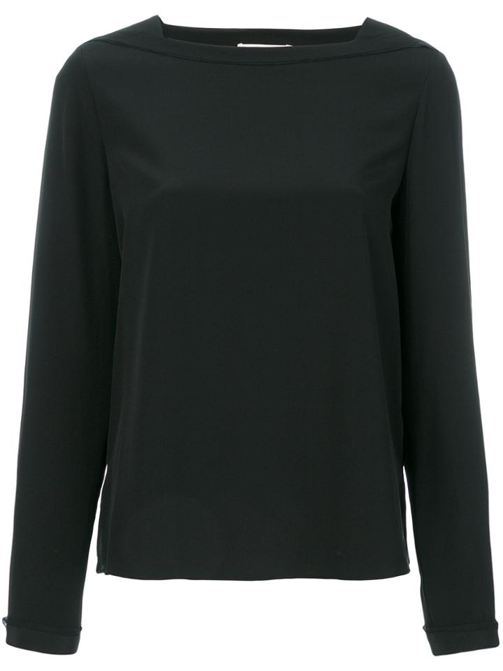 3.1 Phillip Lim Long-sleeve Blouse - Black